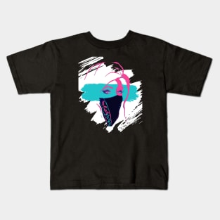 Bandana Style | Chicana Urban Pop Art Kids T-Shirt